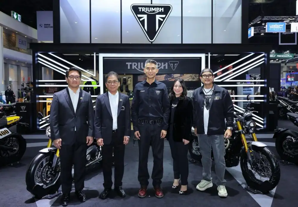 ไทรอัมพ์ มอเตอร์ไซเคิลส์ ส่งรถจักรยานยนต์ 6 รุ่นใหม่ อวดโฉมในงาน มอเตอร์โชว์ 2026