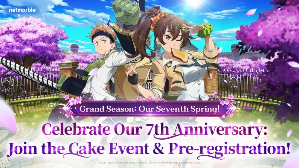 เน็ตมาร์เบิ้ลอัปเดต 'แกรนด์ซีซัน: ใบไม้ผลิปีที่เจ็ด' แล้ว ในเกม The Seven Deadly Sins: Grand Cross