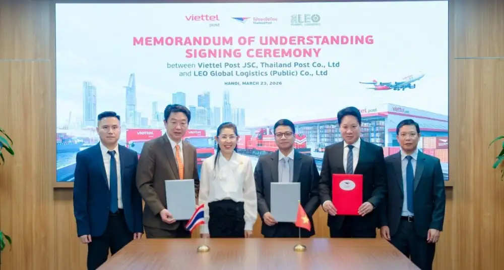 LEO จับมือ Thailand Post - Viettel Post เปิด 