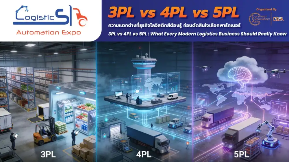 3PL vs 4PL vs 5PL ความแตกต่างที่ธุรกิจโลจิสติกส์ต้องรู้ ก่อนตัดสินใจเลือกพาร์ทเนอร์