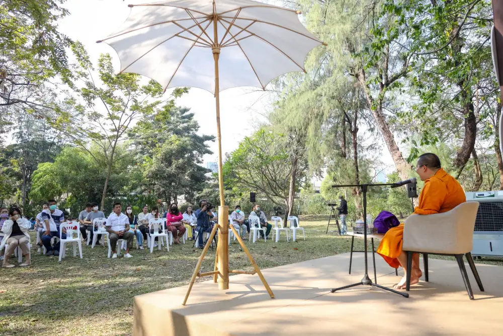 ศูนย์ฯ สิริกิติ์...ชวนเริ่มต้นปีใหม่ไทยด้วยศิลปะการอยู่กับปัจจุบัน กับธรรมะในสวน ปี 3