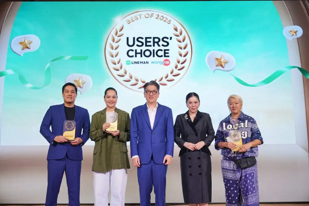 LINE MAN Wongnai เปิดตัวรางวัลใหม่ เชิดชูบุคคลแห่งปีด้านอาหารที่ยกระดับอาหารรสมือคนไทย ในงาน Users' Choice Best of 2026 พร้อมประกาศรายชื่อ 685 ร้านอร่อยทั่วไทย