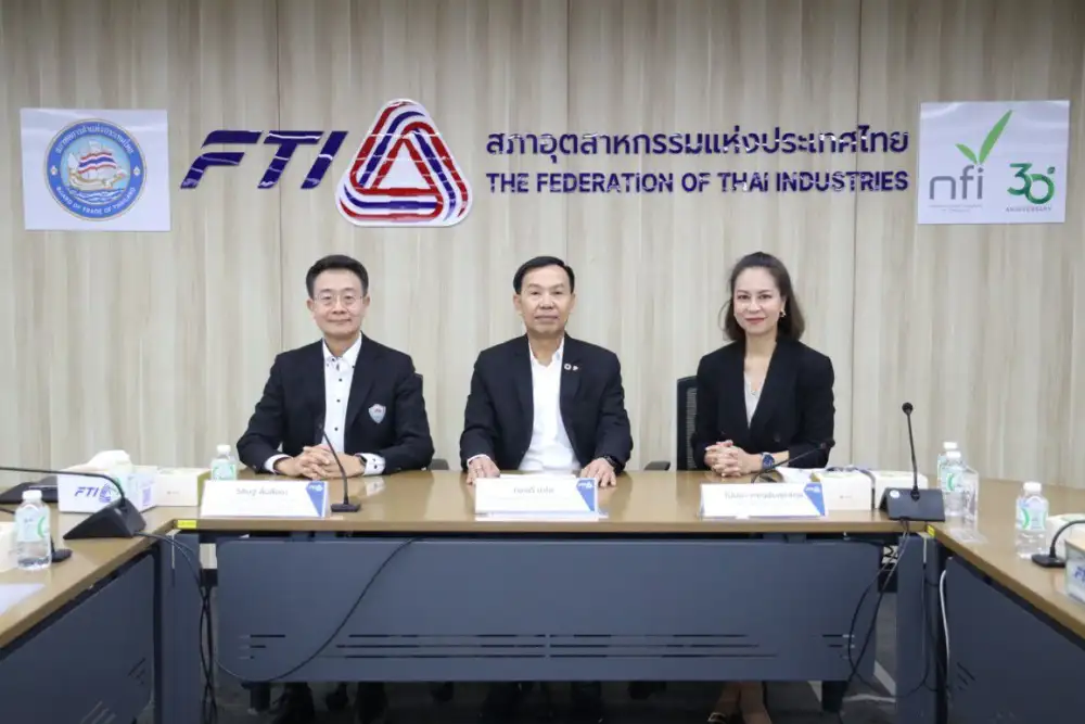 ส.อ.ท.-สภาหอการค้าฯ-สถาบันอาหาร เผยส่งออกอาหาร 2 เดือนแรกปี 69 ติดลบ 10.5% หั่นเป้าปีนี้เหลือ 1.4 ล้านล้านบาท หดตัว -7.3% จากพิษสงครามตะวันออกกลาง