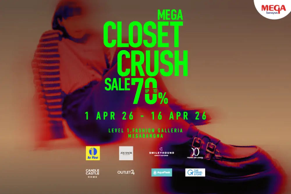 เมกาบางนา ชวนสายแฟชั่นรีเฟรชลุครับซัมเมอร์ ช้อปไอเทมฮอต ในงาน 