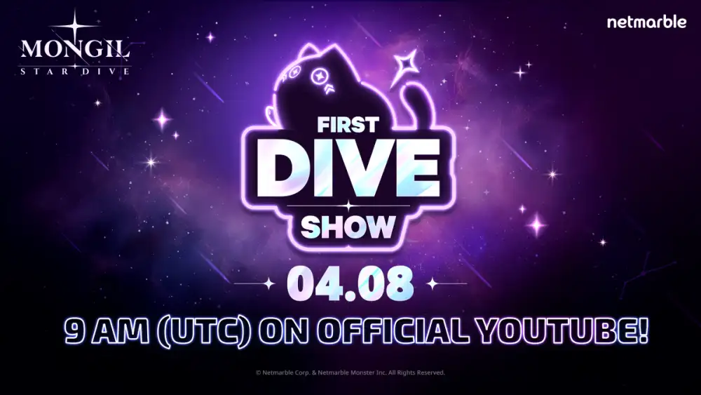 เน็ตมาร์เบิ้ลเตรียมจัดงานเปิดตัวออนไลน์ 'FIRST DIVE SHOW' สำหรับเกม MONGIL: STAR DIVE 8 เมษาฯ นี้