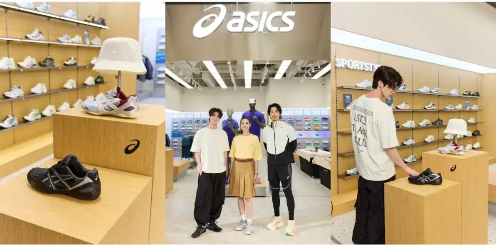 ASICS เปิดสโตร์แห่งใหม่ที่ One Bangkok ครบทั้งสินค้า Performance และสปอร์ตแฟชั่น พร้อมเปิดตัวครั้งแรกกับรองเท้า ASICS SportStyle รุ่นล่าสุด Hypersync
