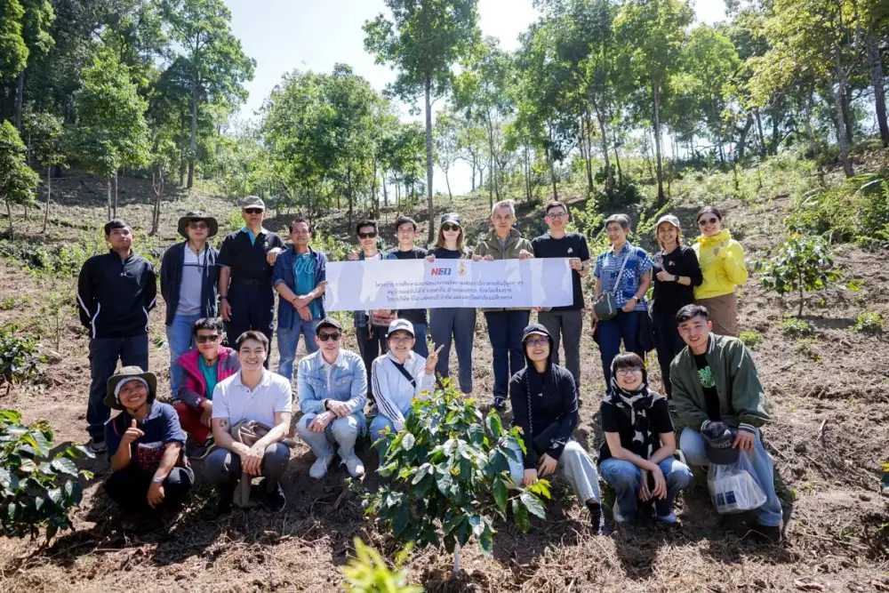 NEO and Mae Fah Luang University Drive Research to Enhance 'Geisha Coffee' Value and Upcycle Coffee Husk for Water Filtration, Elevating Chiang Rai Highland Communities Sustainably