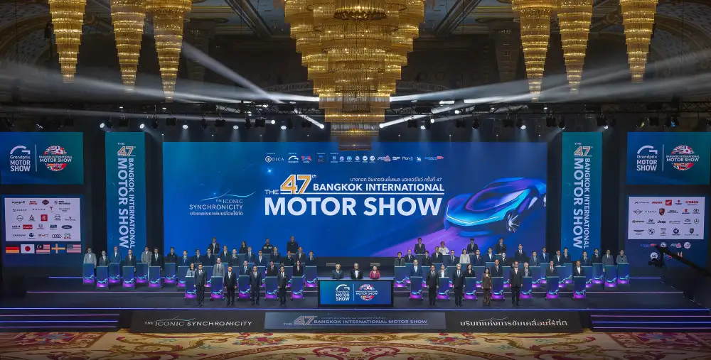 GPI โชว์ความสำเร็จงานมอเตอร์โชว์ ครั้งที่ 47 กวาดยอดจองทะลุ 1.35 แสนคัน รถ EV โดดเด่นฝ่าวิกฤตน้ำมันแพง