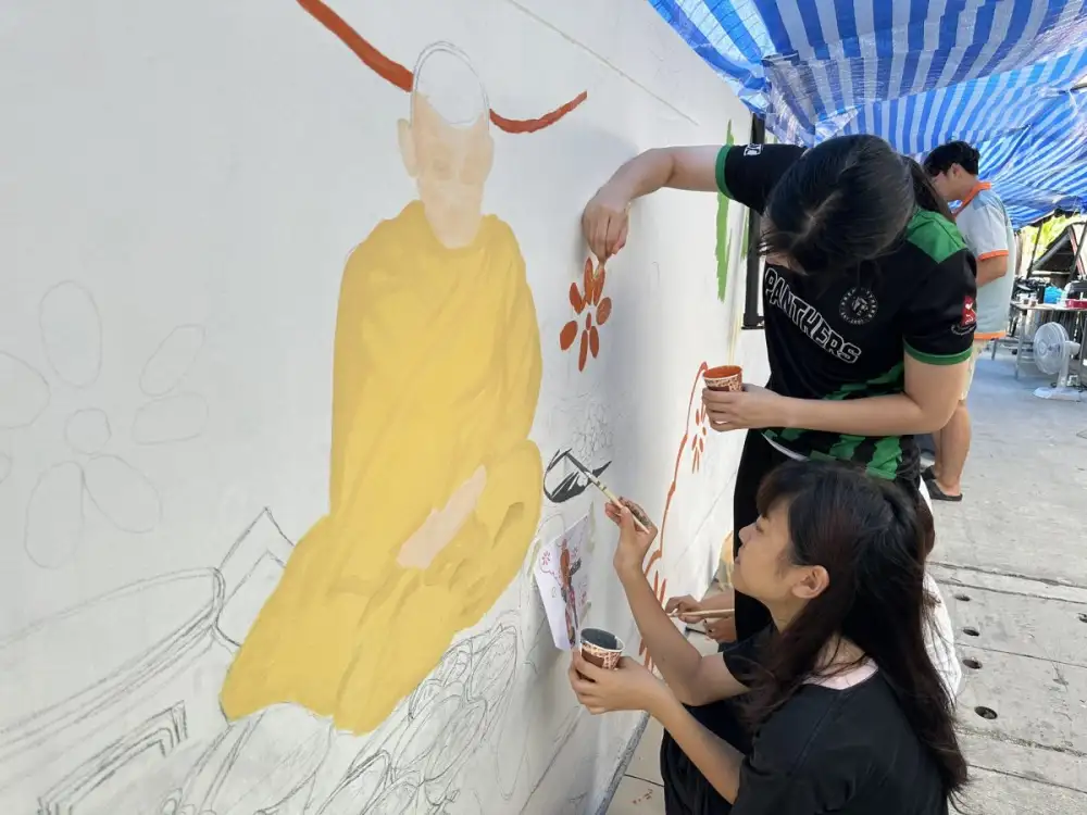 เบเยอร์แต้มสีเปลี่ยนเมือง! พลิกกำแพงบางขุนเทียนสู่แลนด์มาร์กใหม่ ดันโมเดล 