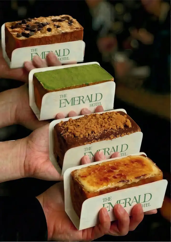 Cake Shop with the highlight menu at the Emerald Hotel