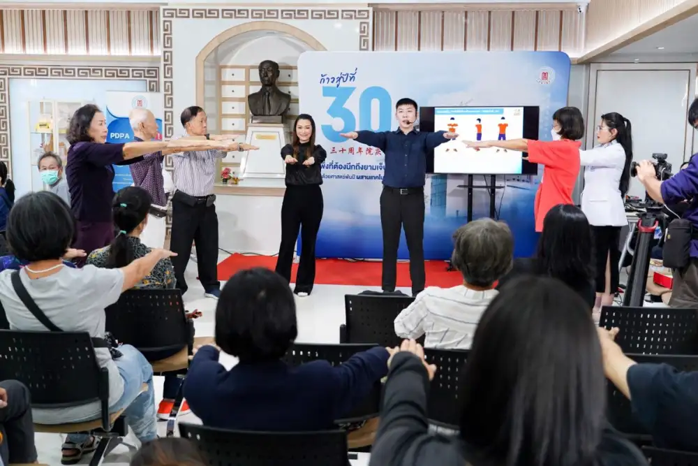 อบอุ่น-คึกคัก! คลินิกการแพทย์แผนจีนหัวเฉียว จัดกิจกรรม 