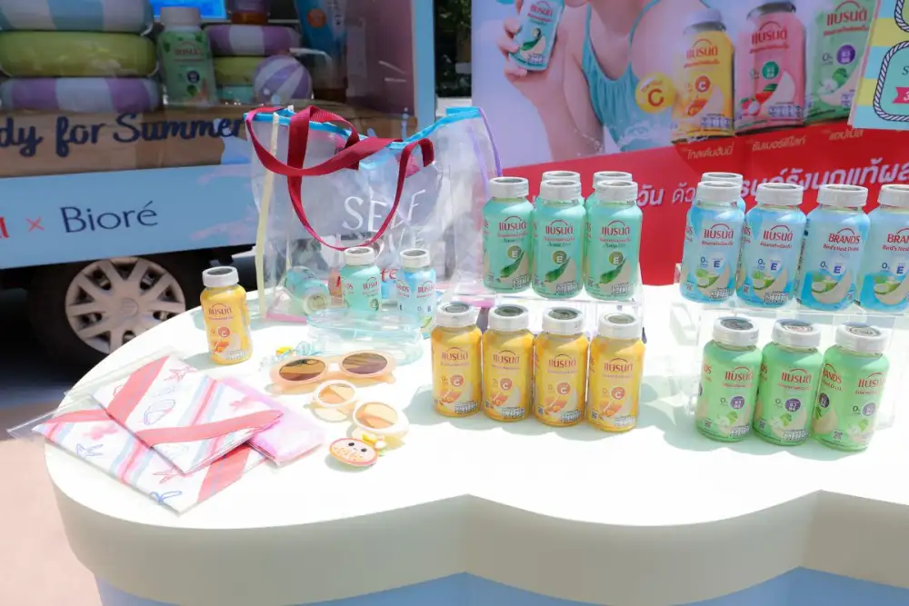 BRAND'S Bird's Nest Ready-to-Drink with Vitamins x Biore Launch 