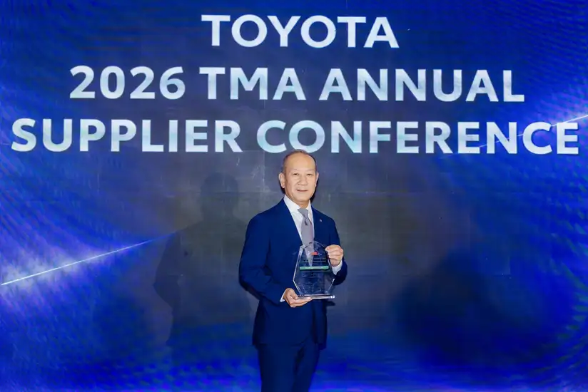 บริดจสโตนคว้า 2 รางวัลทรงเกียรติด้านคุณภาพและความปลอดภัย ในฐานะพันธมิตรยอดเยี่ยมของโตโยต้า บนเวที 