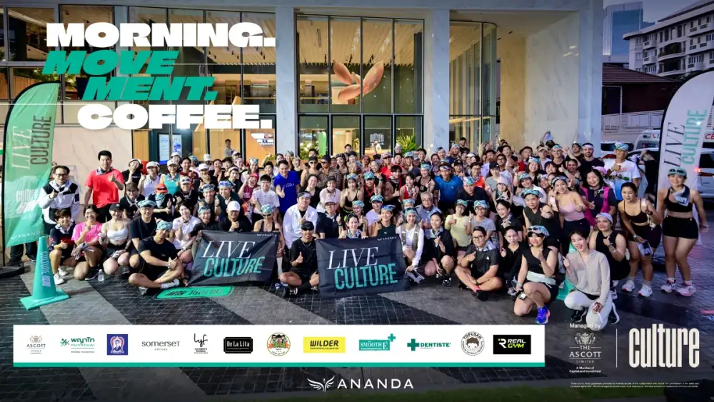 อนันดาฯ ดันแบรนด์ Culture สร้างคอมมูนิตี้คนเมือง จัดกิจกรรมวิ่ง Morning Movement Coffee ตอกย้ำแนวคิดการอยู่อาศัยยุคใหม่