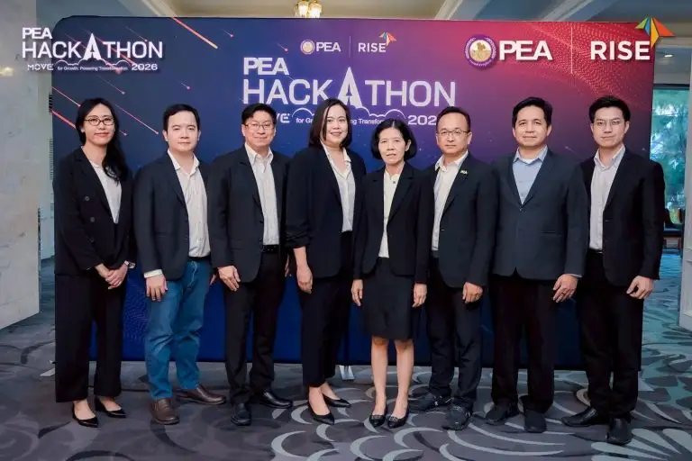 กฟภ. จับมือ RISE เปิดตัวโครงการ PEA Hackathon 2026 เฟ้นหาสุดยอด Startup พลิกโฉมองค์กรพลังงานไทย เร่งสร้างนวัตกรรมตอบโจทย์ประเทศ ภายใต้แนวคิด MOVE for Growth: Powering Transformation