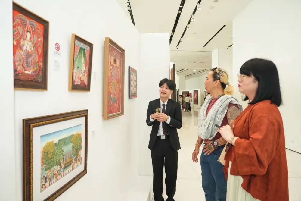 ไอคอนสยาม ชวนเปิดมุมมองงานศิลปะร่วมสมัย ถ่ายทอดอัตลักษณ์จิตรกรรมไทย