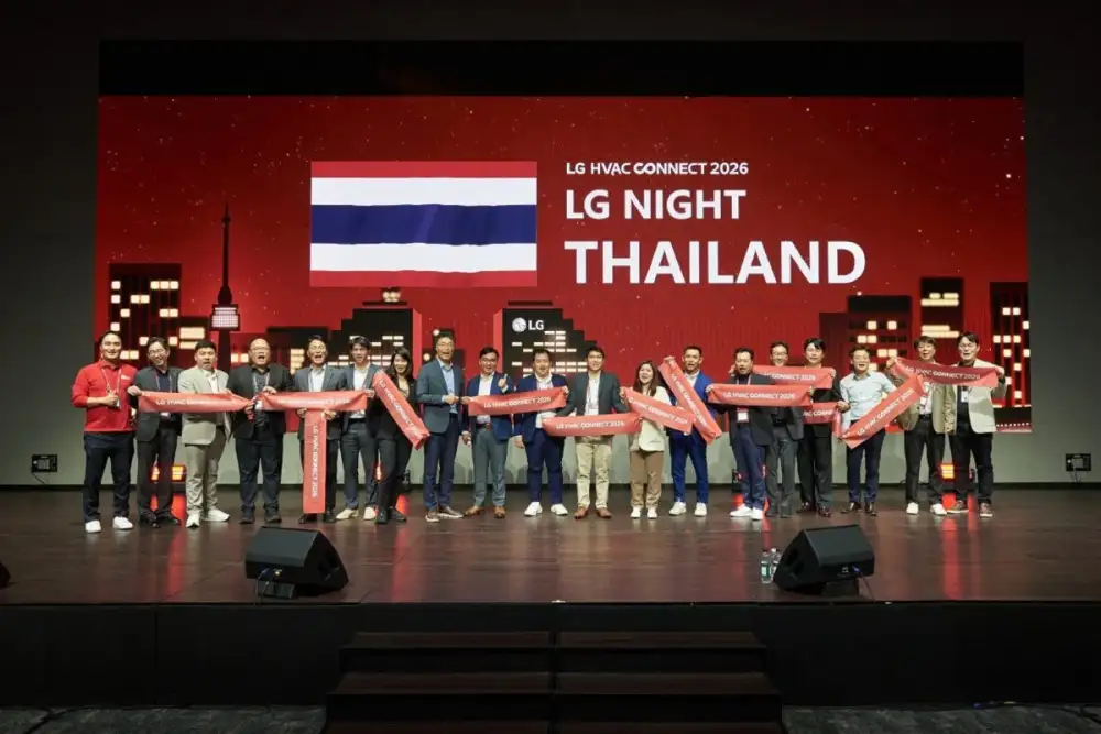 แอลจี ผนึกกำลังทัพธุรกิจทั่วเอเชีย เดินหน้าขยายฐาน B2B ระดับภูมิภาค มุ่งขับเคลื่อนการเติบโตร่วมกันผ่านงาน LG HVAC CONNECT ASIA 2026