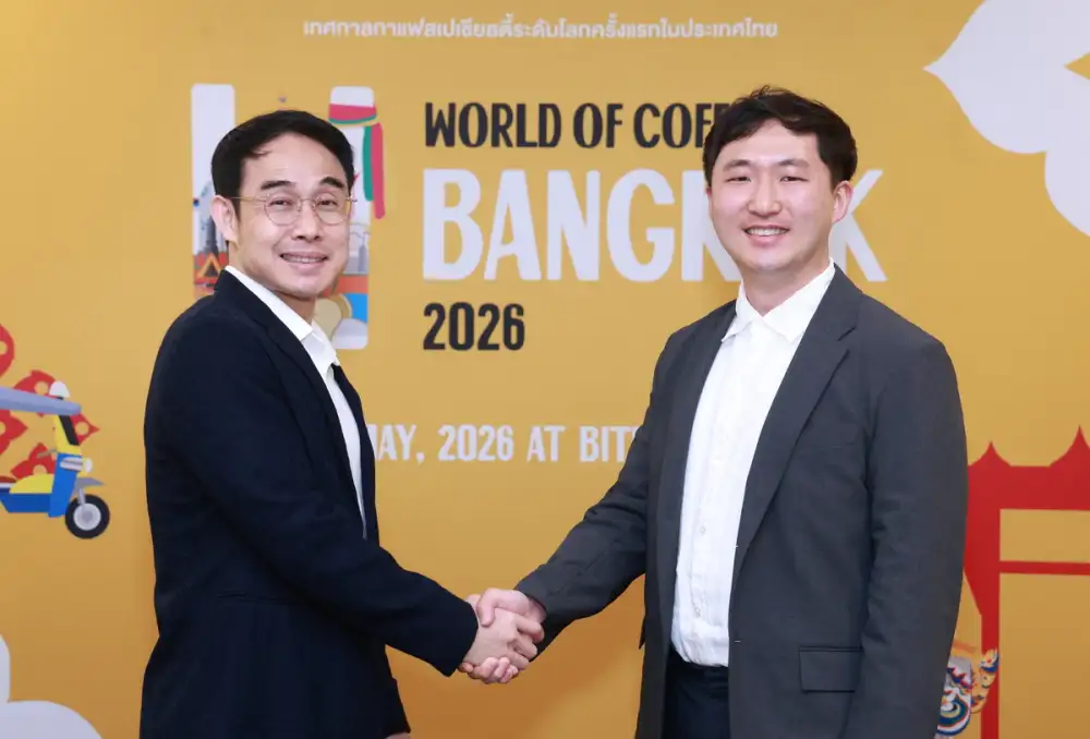 World of Coffee Bangkok 2026 ขับเคลื่อนมาตรฐานใหม่โลกกาแฟพิเศษไทย ตอกย้ำศักยภาพอุตสาหกรรมกาแฟไทยศูนย์กลางอาเซียนเชื่อมตลาดสู่เวทีโลก