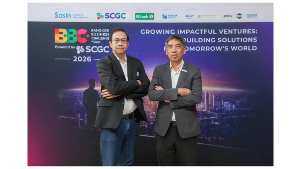 'ศศินทร์' จับมือ 'SCGC' เดินหน้าจัดแข่งขัน Bangkok Business Challenge 2026 พร้อมปั้นสตาร์ตอัปสู่เวทีโลก ขับเคลื่อน Ecosystem รับยุค AI