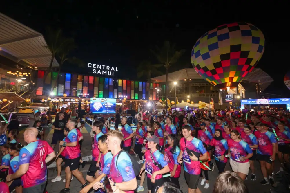 Central Samui Partners with Public and Private Sectors to Launch 'Central Samui Neon Run 2026'