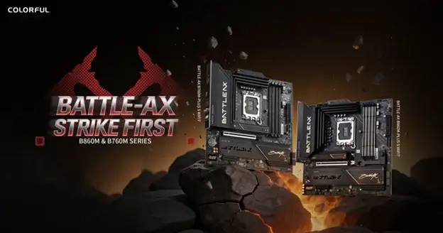 COLORFUL เปิดตัวเมนบอร์ด BATTLE-AX B860M และ B760M รุ่นใหม่ รองรับ Wi-Fi 7 และซีพียูเจเนอเรชันถัดไป