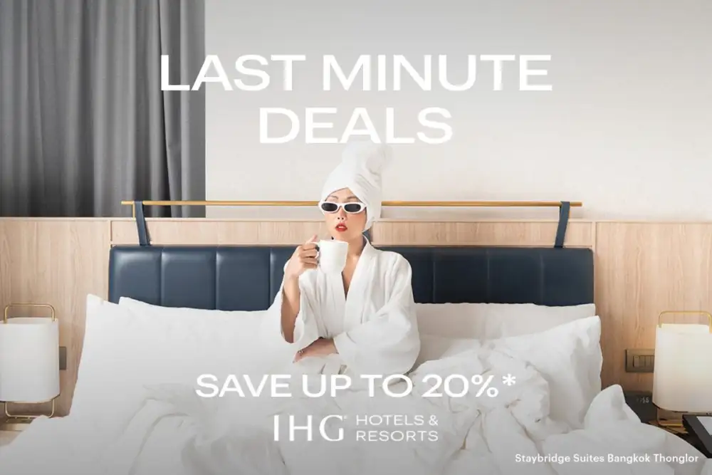 A more comfortable way to stay with Last Minute Deals at Staybridge Suites Bangkok Thonglor