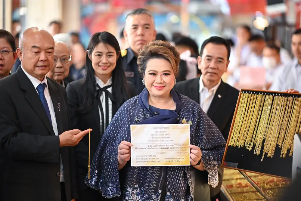 สคบ.ลุยตรวจมาตรฐานร้านทองเยาวราช สร้างความเชื่อมั่น หลังราคาผันผวน