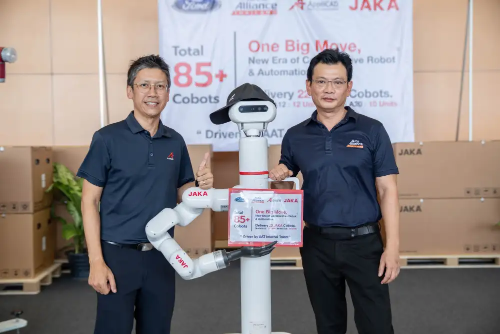 AAT ปฏิวัติไลน์ผลิตไทย ส่งกองทัพ Cobots กว่า 85 ยูนิต ปั้น Smart Factory ด้วยฝีมือคนไทย