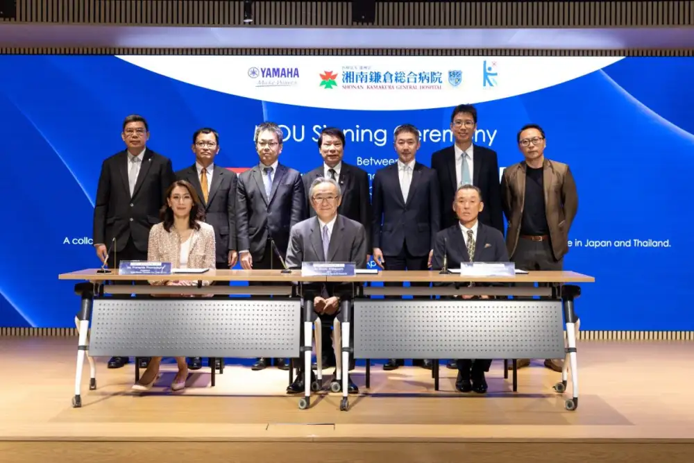 สยามดนตรียามาฮ่า ฉลองครบรอบ 60 ปี ผนึกกำลัง Shonan Kamakura General Hospital และ KAIGO Life ลงนาม MOU ปั้นโมเดล 