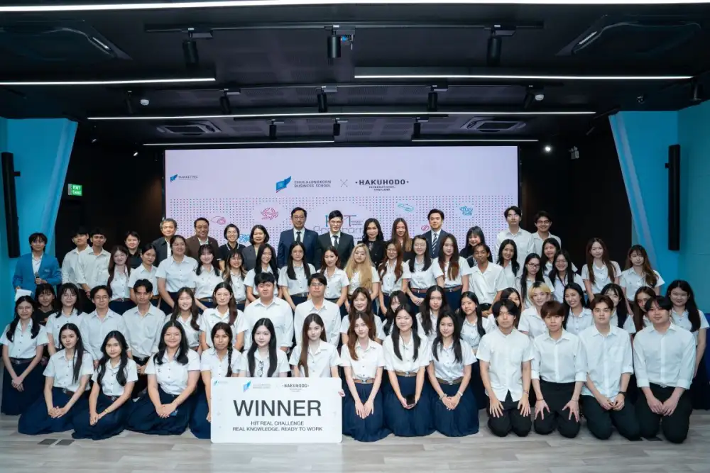ภาควิชาการตลาด Chulalongkorn Business School จุฬาลงกรณ์มหาวิทยาลัยร่วมกับ บริษัท ฮาคูโฮโด อินเตอร์เนชั่นเนล (ไทยแลนด์) ประกาศความสำเร็จ โครงการ 