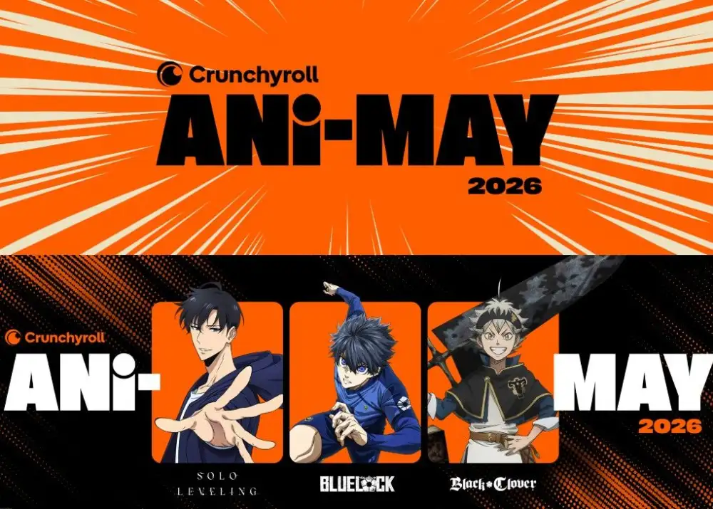 CRUNCHYROLL ภูมิใจเสนอ ANI-MAY เทศกาลเฉลิมฉลองอนิเมะระดับโลก