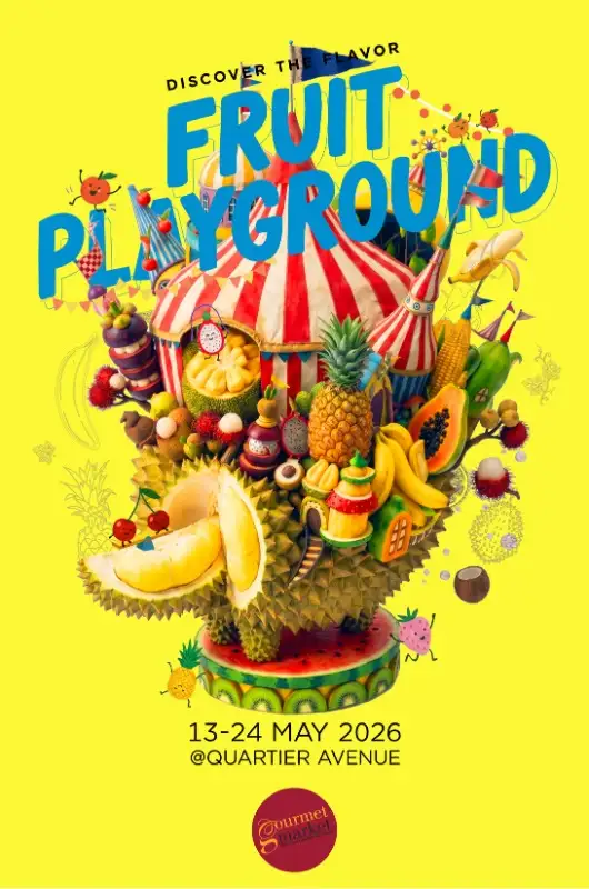 กูร์เมต์ มาร์เก็ต จัดเต็มทุเรียนเกรดพรีเมียมตลอด 12 วัน ในงาน FRUIT PLAYGROUND ระหว่างวันที่ 13 - 24 พฤษภาคม 2569 ที่ เอ็มควอเทียร์กูร์เมต์ มาร์เก็ต