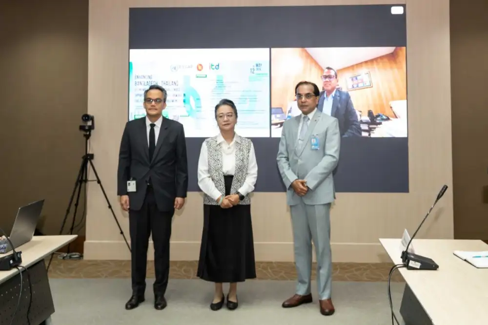 ไทย-บังกลาเทศ เร่งปูทาง FTA เชื่อมเศรษฐกิจอ่าวเบงกอล-อาเซียน หวังขยายโอกาสการค้าและการลงทุนใหม่