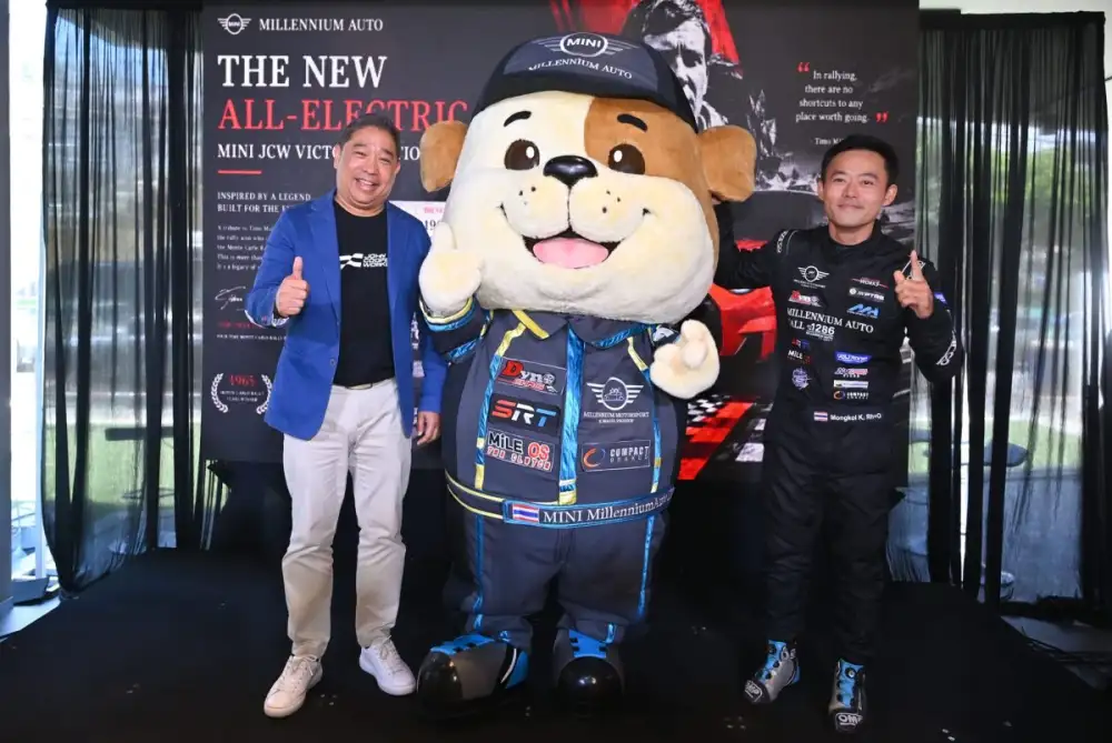MINI MILLENNIUM AUTO อัพเดตทีมแข่ง MILLENNIUM MOTORSPORT x MAGIK PROSHOP พร้อมเปิดตัวมาสคอต'คูเปอร์'