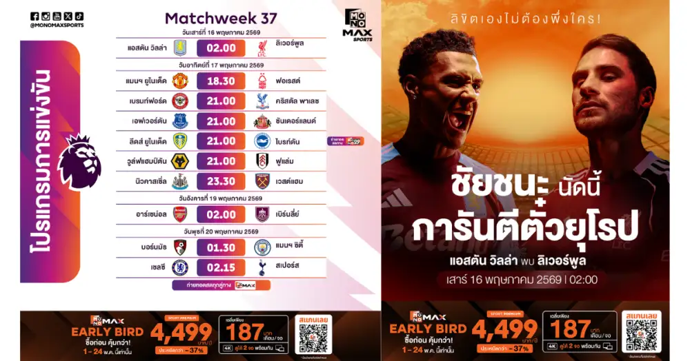 สัปดาห์เดือดคอลูกหนังอังกฤษห้ามพลาด!!! 