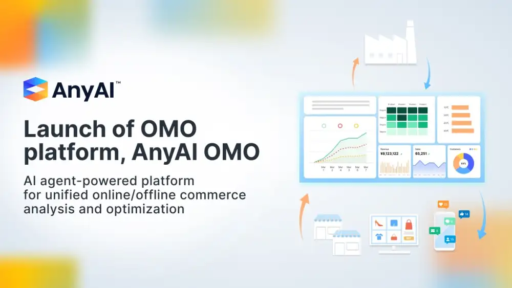 AnyMind Group เปิดตัว AnyAI OMO ขับเคลื่อนแบรนด์จากกระแสออนไลน์สู่ยอดขายหน้าร้าน