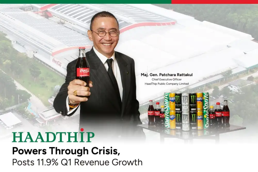 HaadThip Powers Through Crisis, Posts 11.9% Q1 Revenue Growth CEO Confident in Continued Growth with Focus on Supply Risk Management