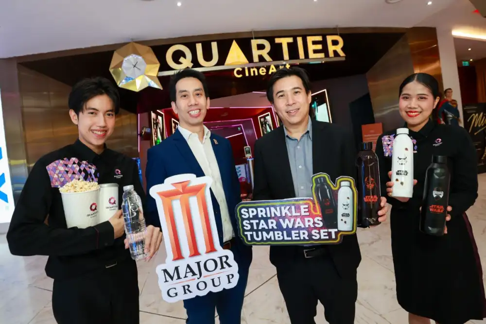 เมเจอร์ ซีนีเพล็กซ์ กรุ้ป ผนึก สปริงเคิล ระเบิดแคมเปญ Movie Marketing รับการกลับมาของมหากาพย์ STAR WARS