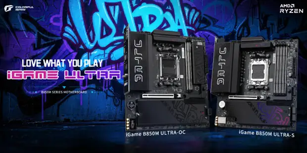 COLORFUL เปิดตัวเมนบอร์ด Micro-ATX ซีรีส์ iGame B850M ULTRA
