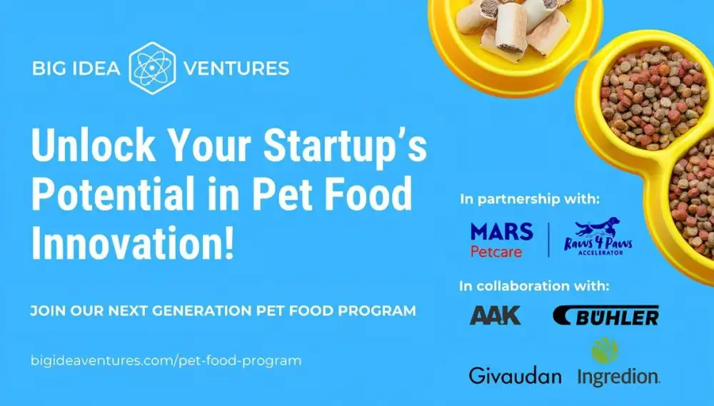 มาร์ส เพ็ทแคร์ และ Big Idea Ventures ผนึกกำลังพันธมิตรระดับโลก เปิดตัวโครงการนวัตกรรมอาหารสัตว์เลี้ยง ประจำปี 2569 ร่วมกับ AAK, Buehler, Givaudan และ Ingredio