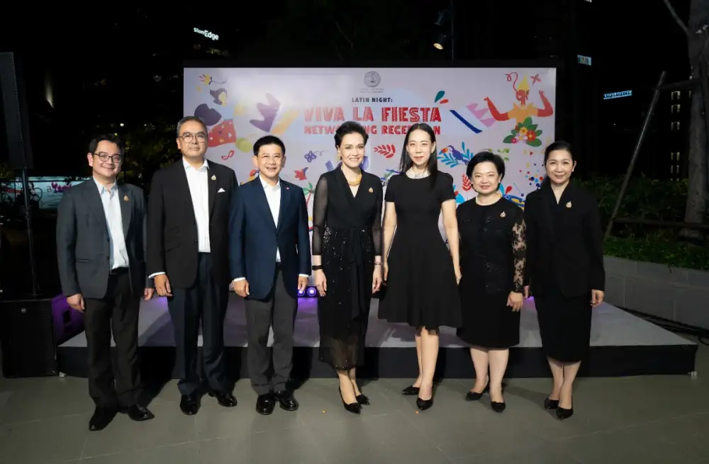 ดุสิตธานี-วิมานสุริยา เปิด 'สวนดุสิตอรุณ' เนรมิตงาน Latin Night : Viva La Fiesta ต้อนรับคณะทูตลาตินอเมริกา