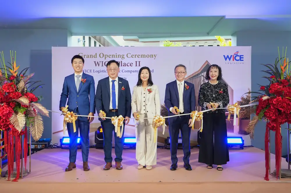 WICE เปิดอาคาร WICE Place II เสริมทัพนวัตกรรมอัจฉริยะรองรับการขยายตัวโลจิสติกส์ภูมิภาค