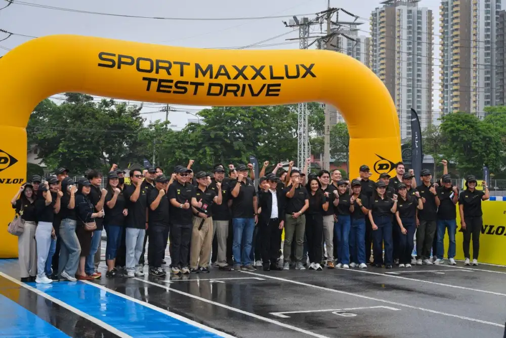 DUNLOP เปิดตัวยาง