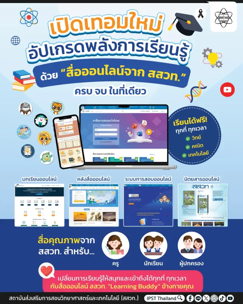 เปิดเทอมใหม่ อัปเกรดพลังการเรียนรู้ ด้วย 
