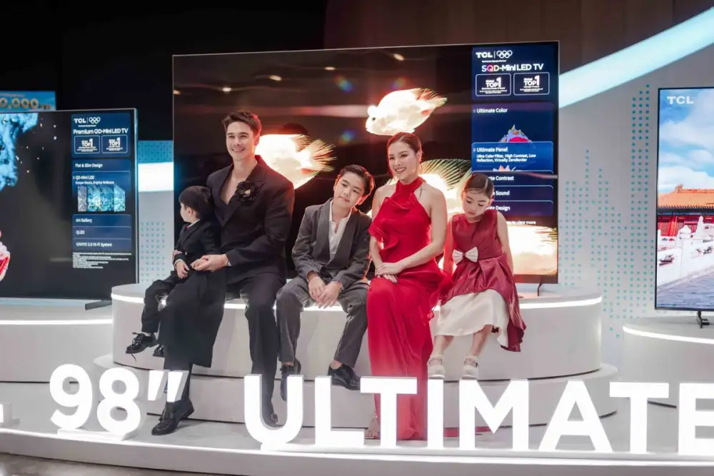TCL Thailand ต้อนรับ Deane Family ในฐานะแบรนด์พรีเซ็นเตอร์ ถ่ายทอดความอบอุ่น สมาร์ทลิฟวิ่ง และช่วงเวลาคุณภาพของครอบครัวสู่บ้านคนไทย