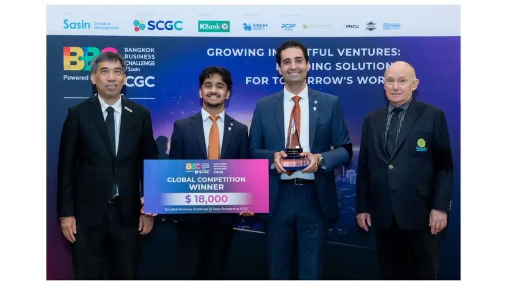 ทีม Imagine Devices จาก University of Texas at Austin คว้าแชมป์ Bangkok Business Challenge 2026 powered by SCGC