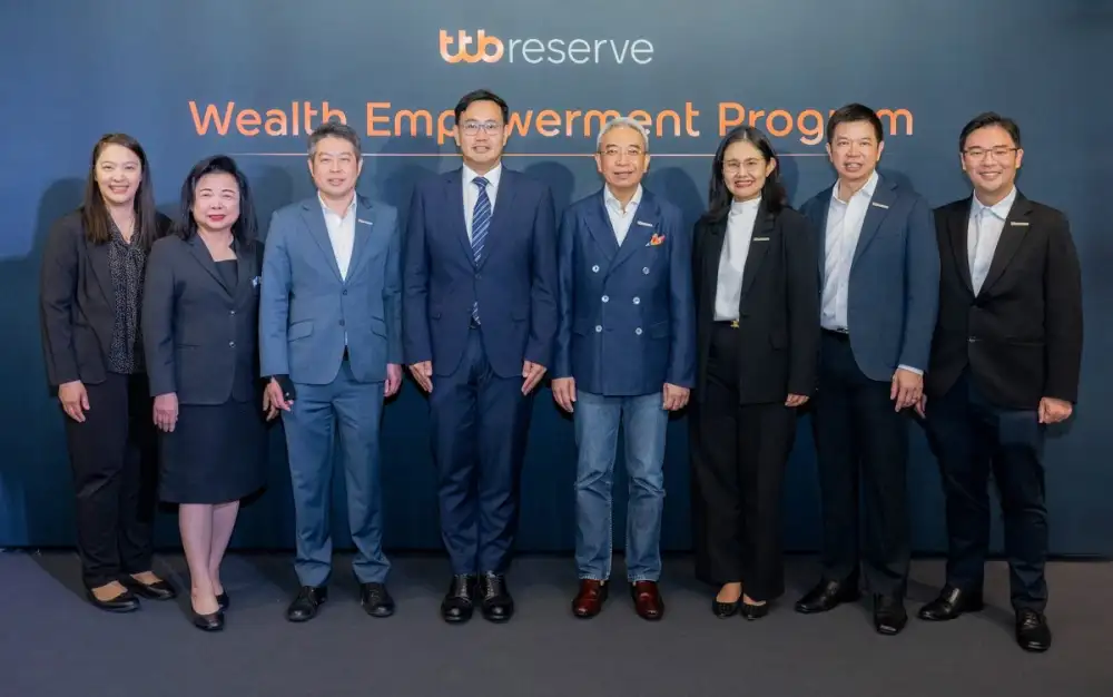 ทีทีบี จัดหลักสูตร Wealth Empowerment รุ่นที่ 2 เพื่อลูกค้า ttb reserve เสริมศักยภาพผู้นำธุรกิจรุ่นใหม่ พร้อมสร้างเครือข่ายนักธุรกิจคุณภาพ ต่อยอดความมั่งคั่งสู่ความยั่งยืน