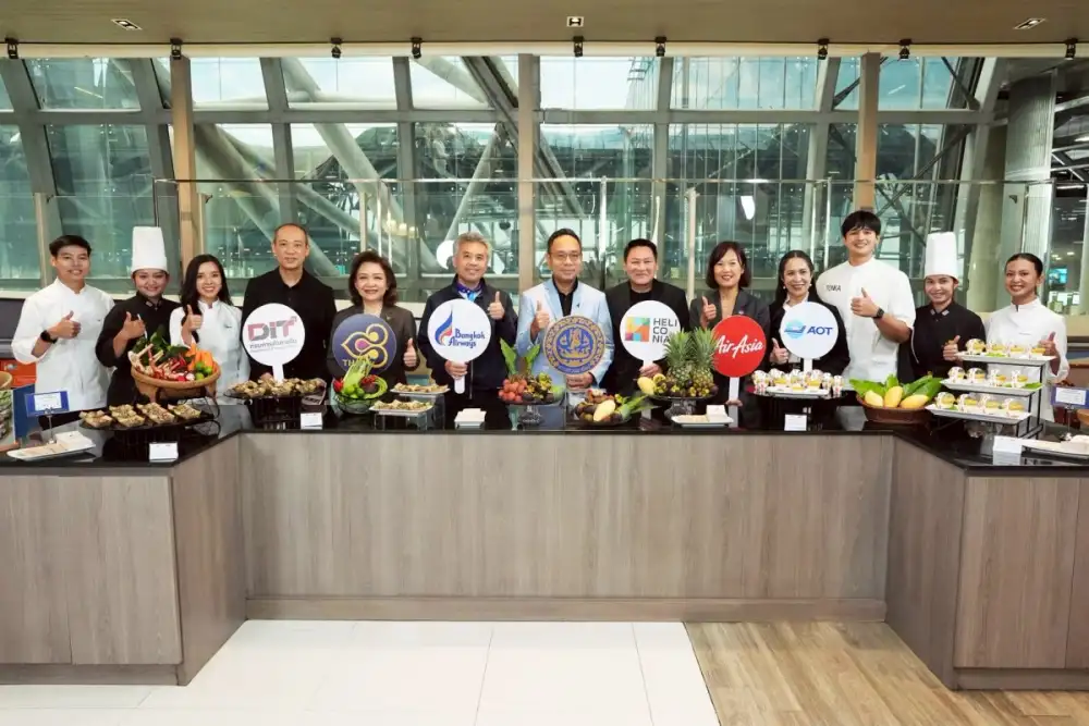 บางกอกแอร์เวย์ส และกรมการค้าภายใน (DIT) กระทรวงพาณิชย์ เปิดตัวเมนูพิเศษจากโครงการ