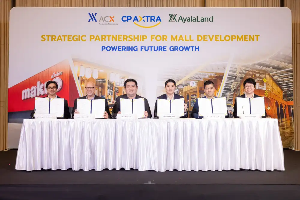 CPAXT ควง Ayala ยักษ์ฟิลิปปินส์รุกพัฒนามอลล์ 