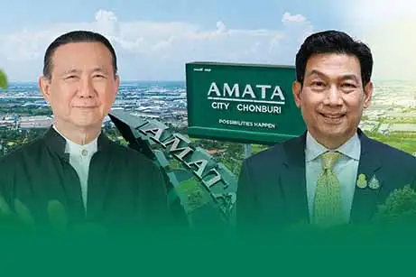 Amata Appoints Dr. Parnpree as New Board Chairman, Founder Vikrom Remains as CEO to Drive Eco-City Regional Expansion